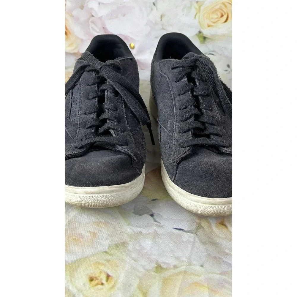 Reebok Classic Shoes Women's Size 7.5 Sneakers Charcoal Gray Suede Skate Y2K